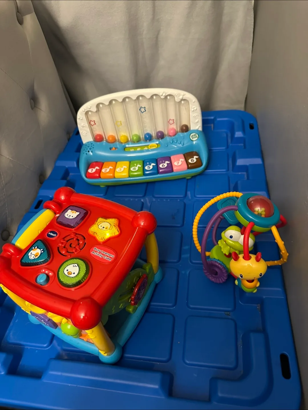 Fisher-Price Airplane & VTech Activity Cube Toys thumbnail