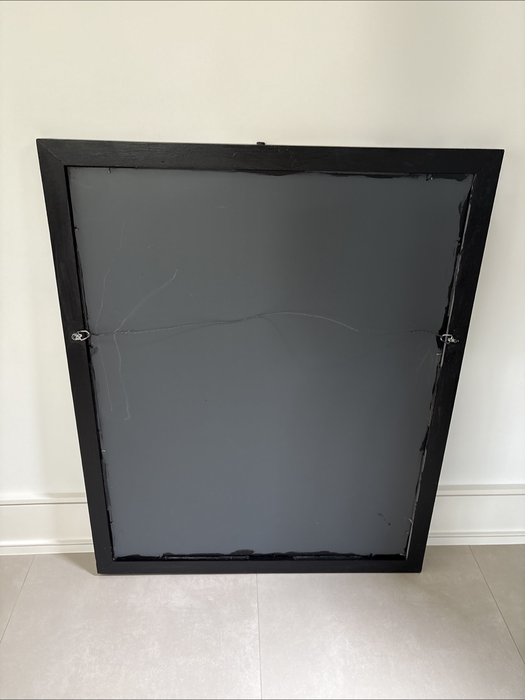 Large Black Framed Wall Mirror - photo 3