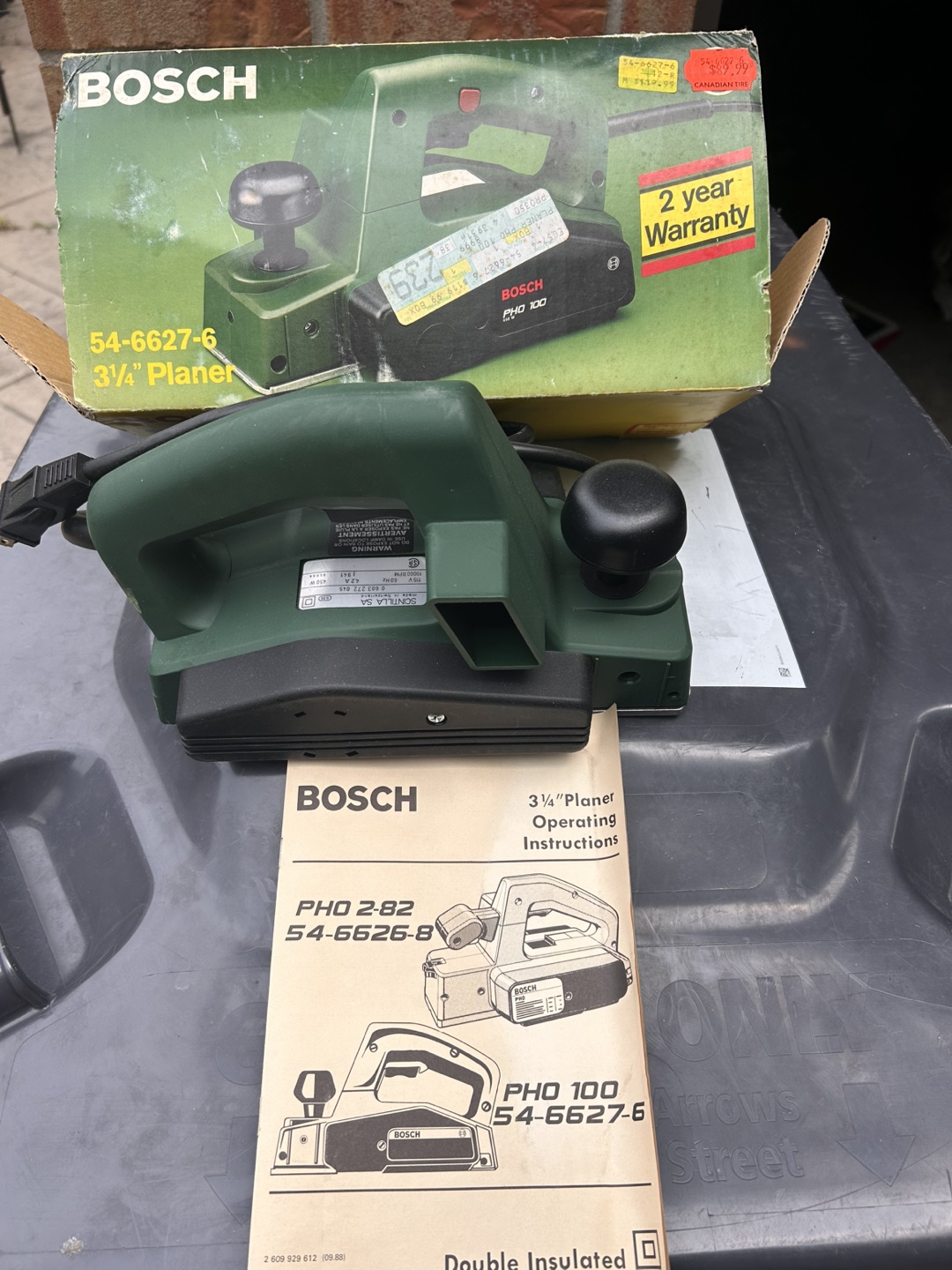 Bosch PHO 100 3 1/4" Planer - photo 3