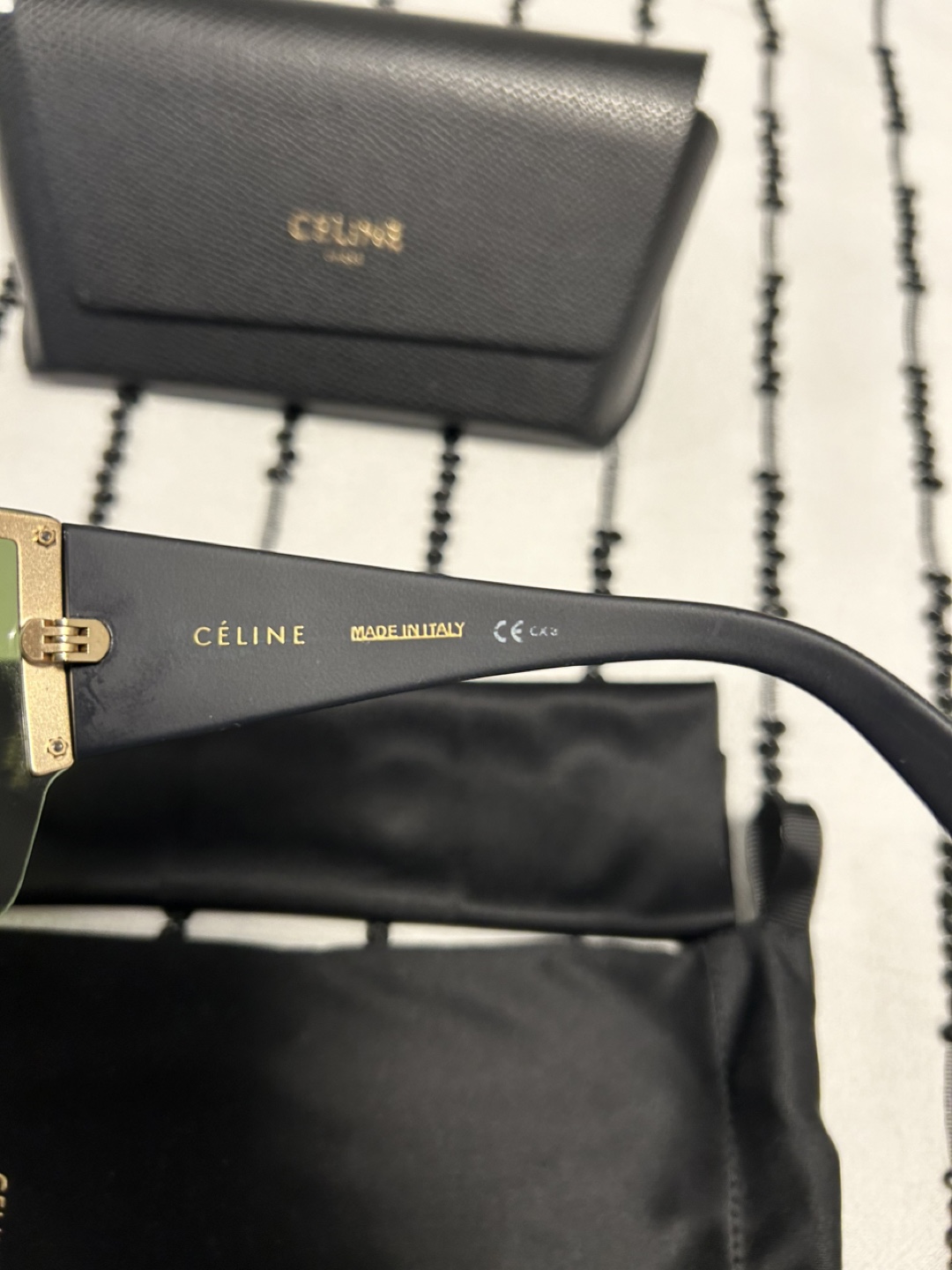 Celine Sunglasses with Case - photo 3