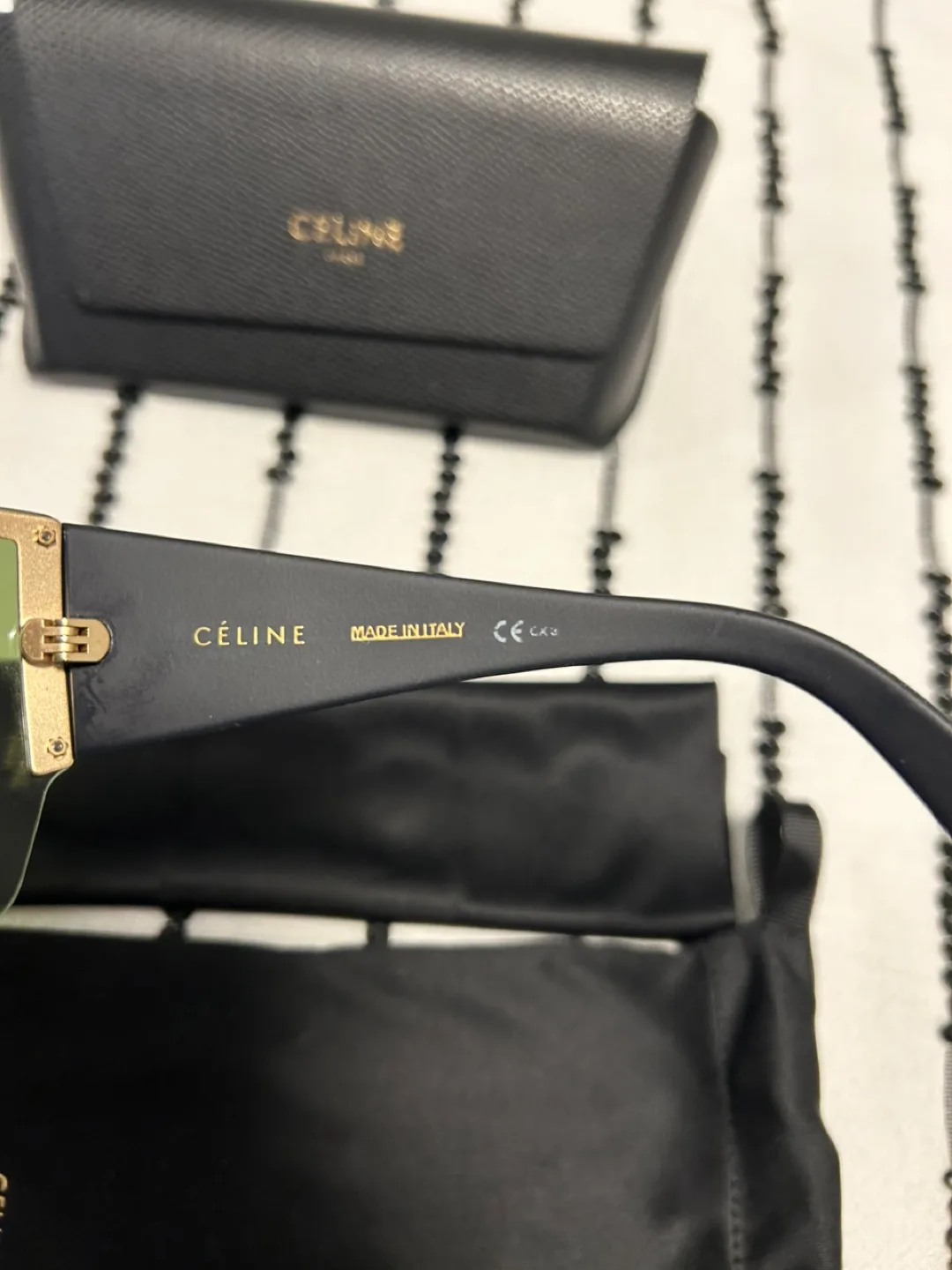 Celine Sunglasses with Case image indicator(3)