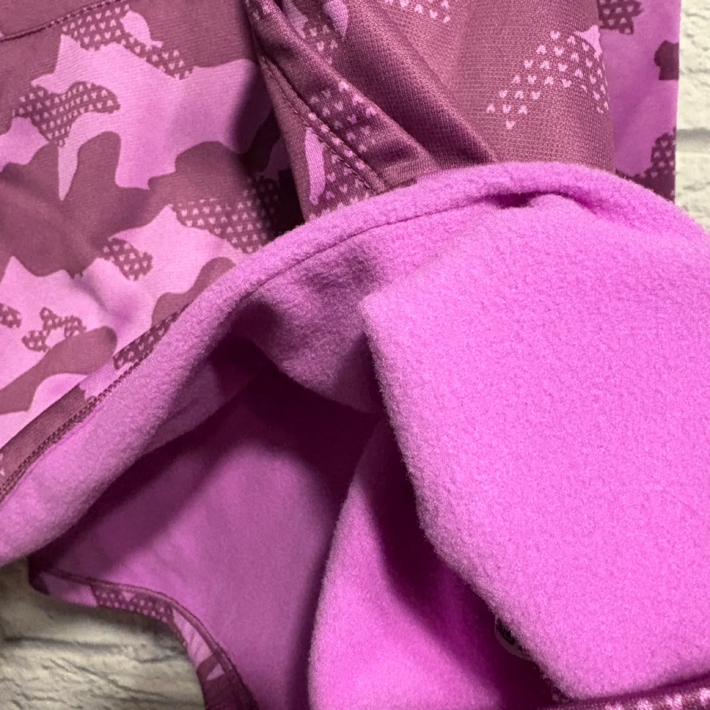 Under Armour Youth YXL Purple Camo Hoodie image indicator(4)