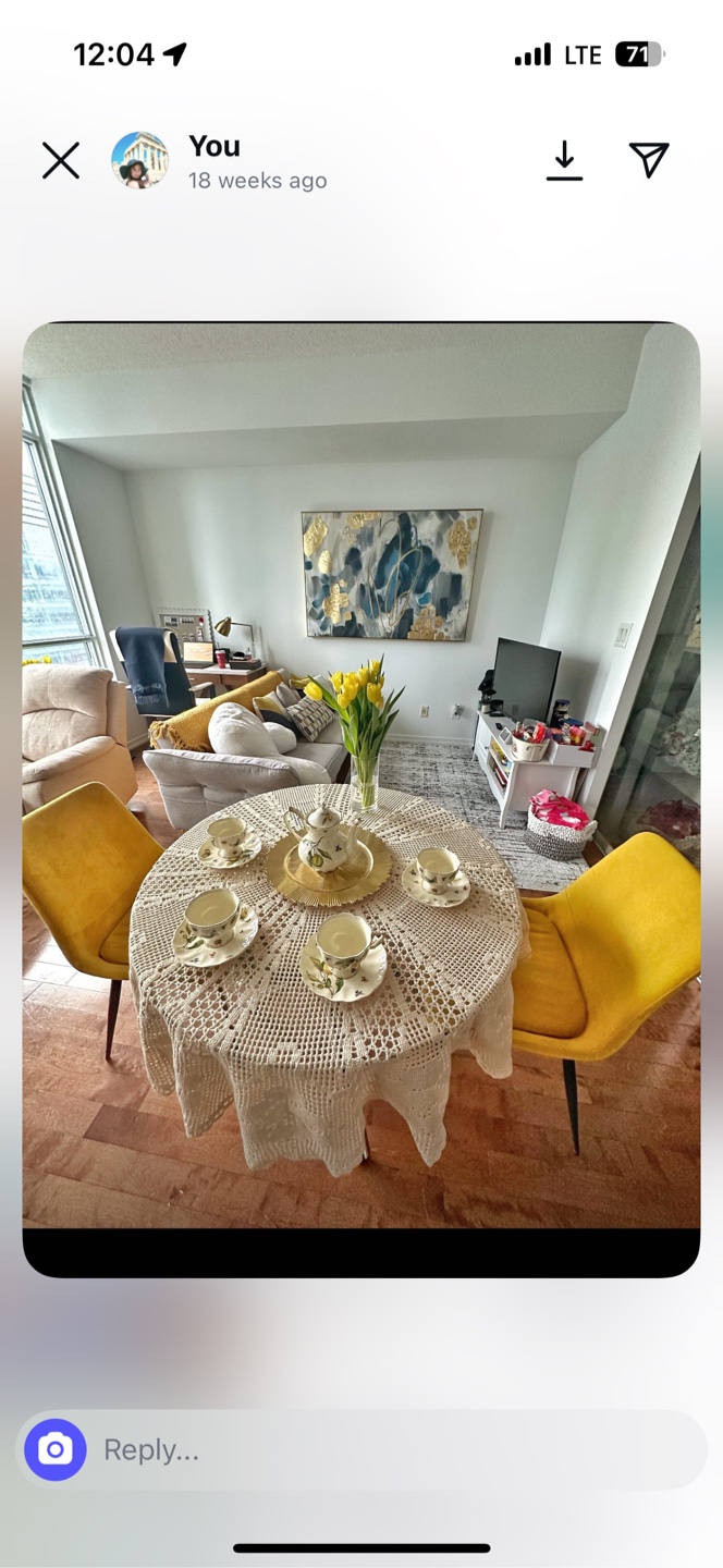 Yellow dining Chairs 2
