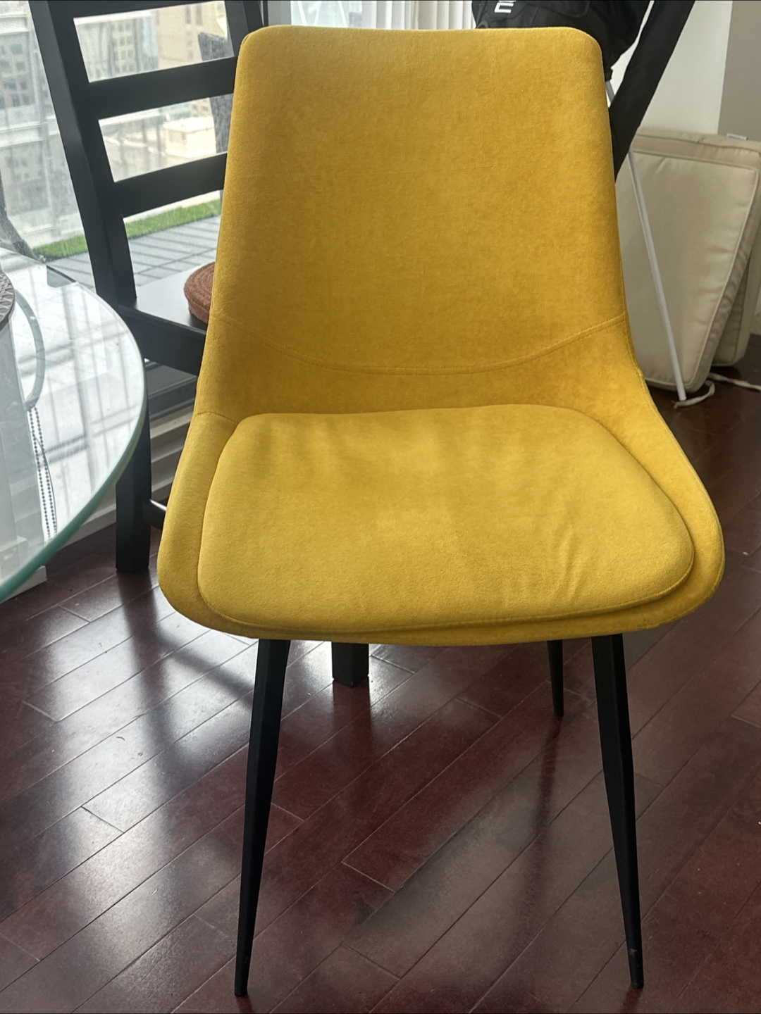 Yellow dining Chairs 2 - photo 3