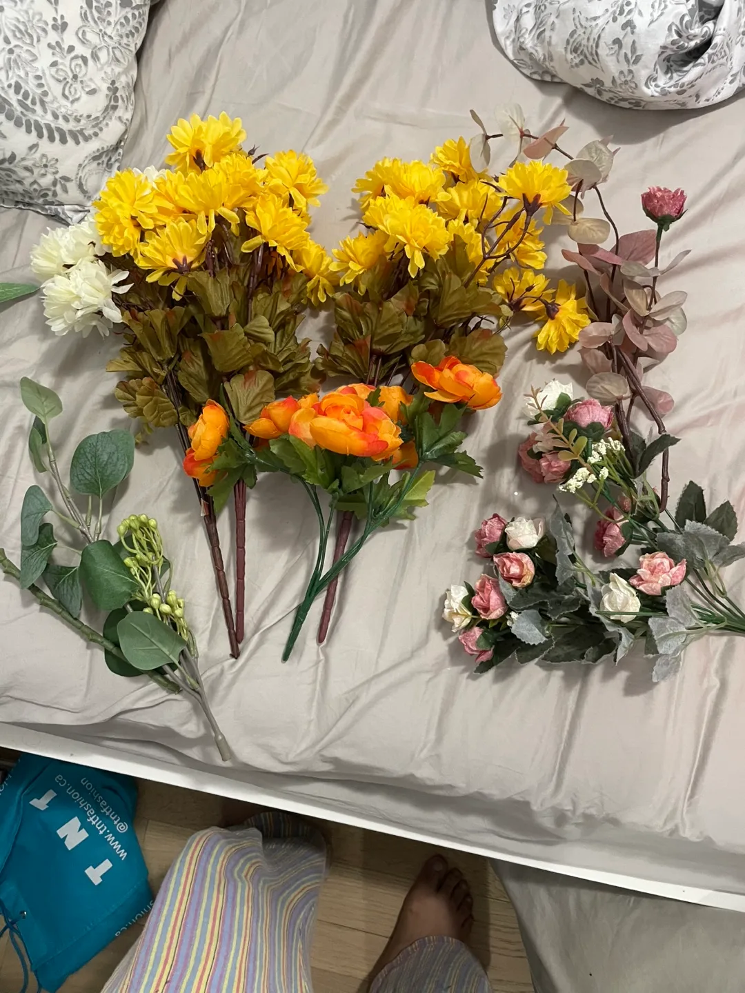 Assorted Artificial Flower Bundle thumbnail
