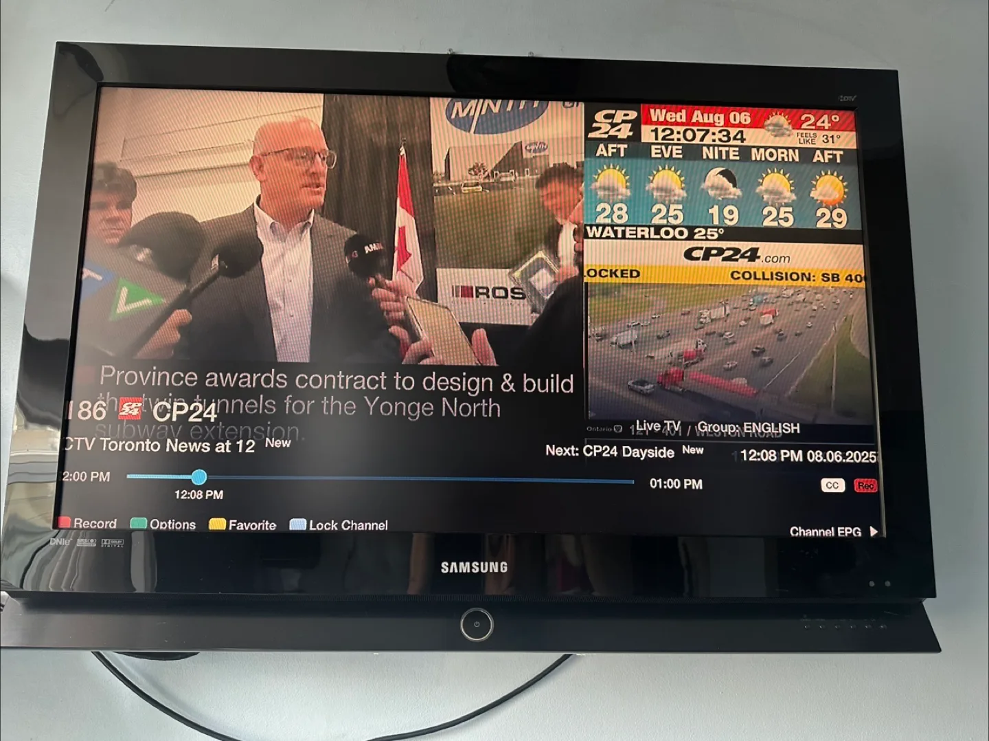 Samsung 40" HDTV image indicator(3)