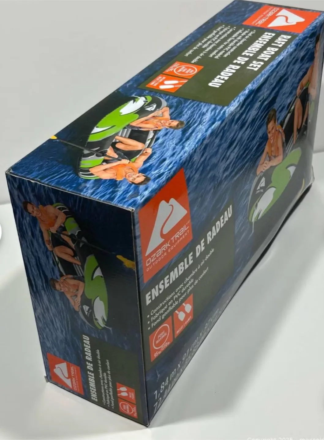 Ozark Trail Raft Boat Set - Like New! thumbnail