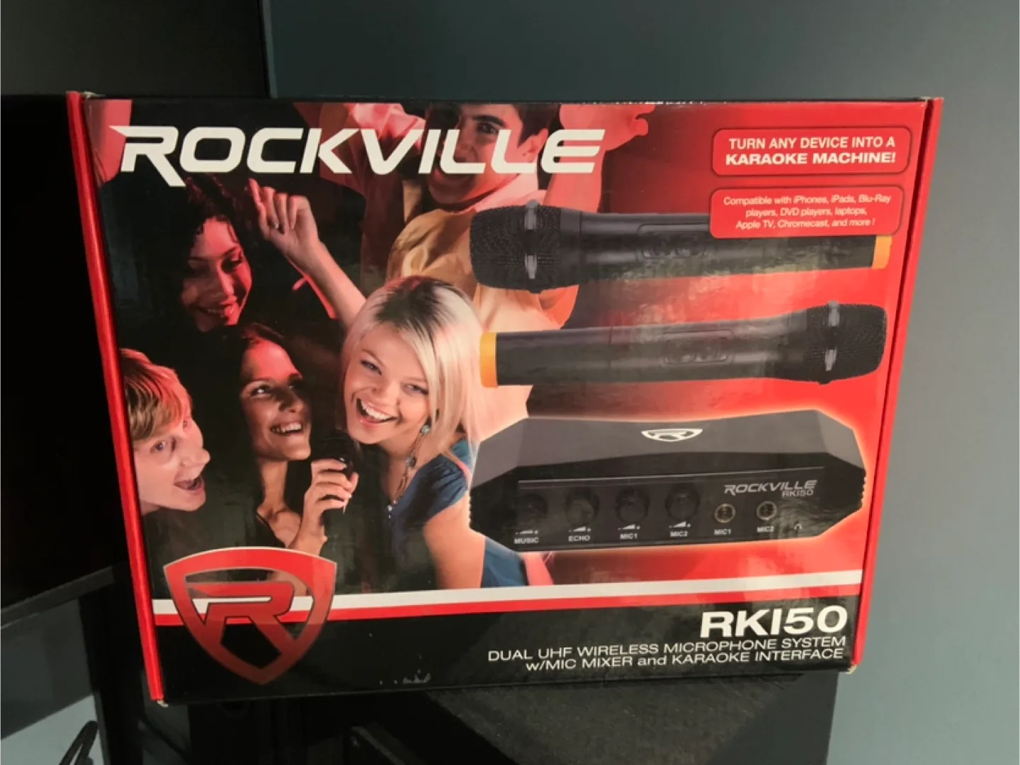 Rockville RKI50 Dual UHF Wireless Microphone System thumbnail