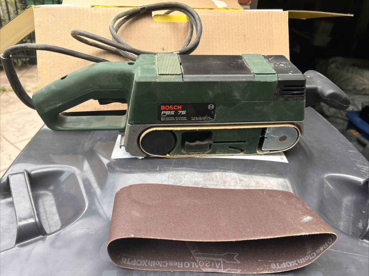 Bosch PBS 75 Belt Sander - photo 3