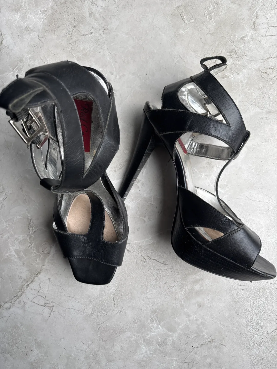 Red Carpet Collection Black Heels Size 8 image indicator(2)