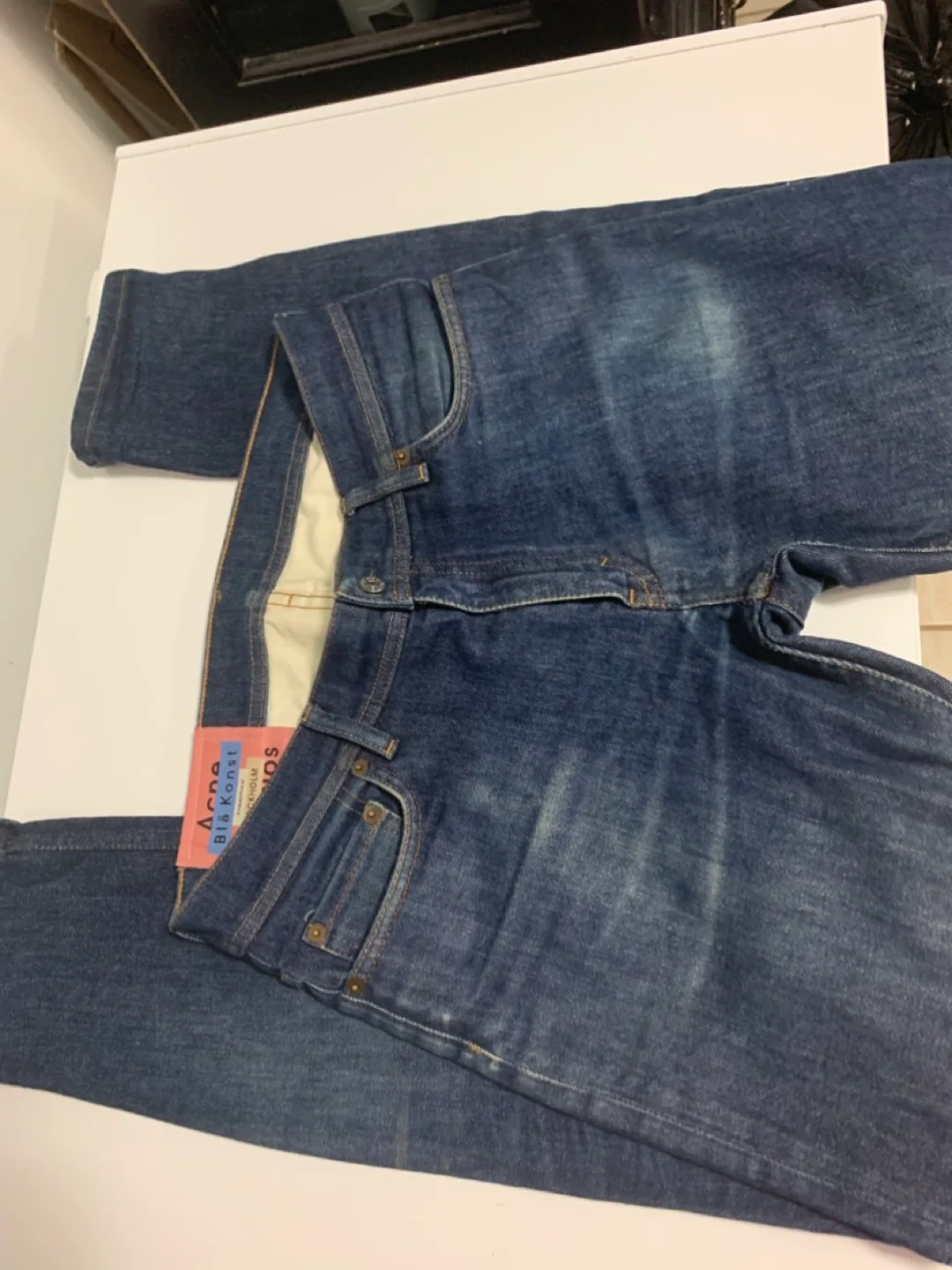 Acne Studios Bla Konst North Indigo Jeans image indicator(6)