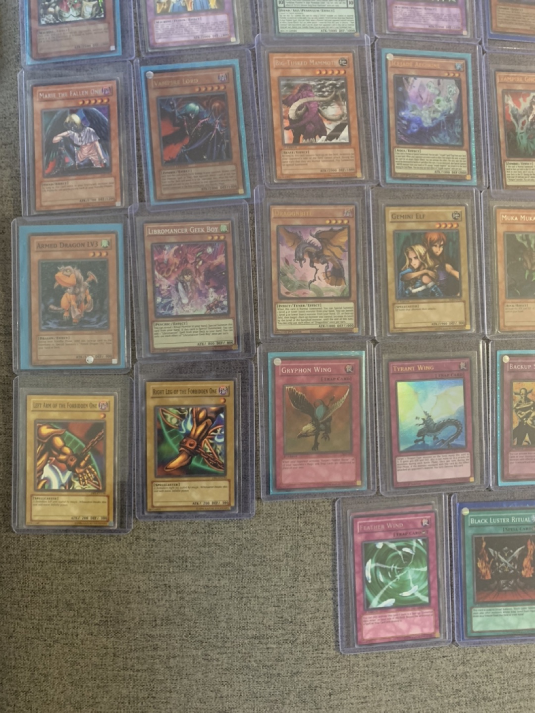 Yugioh cards with graceful dice error card - photo 5