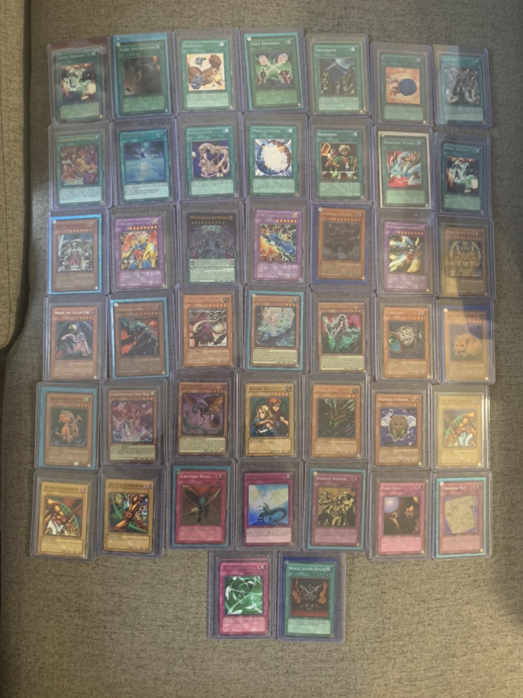 Yugioh cards with graceful dice error card