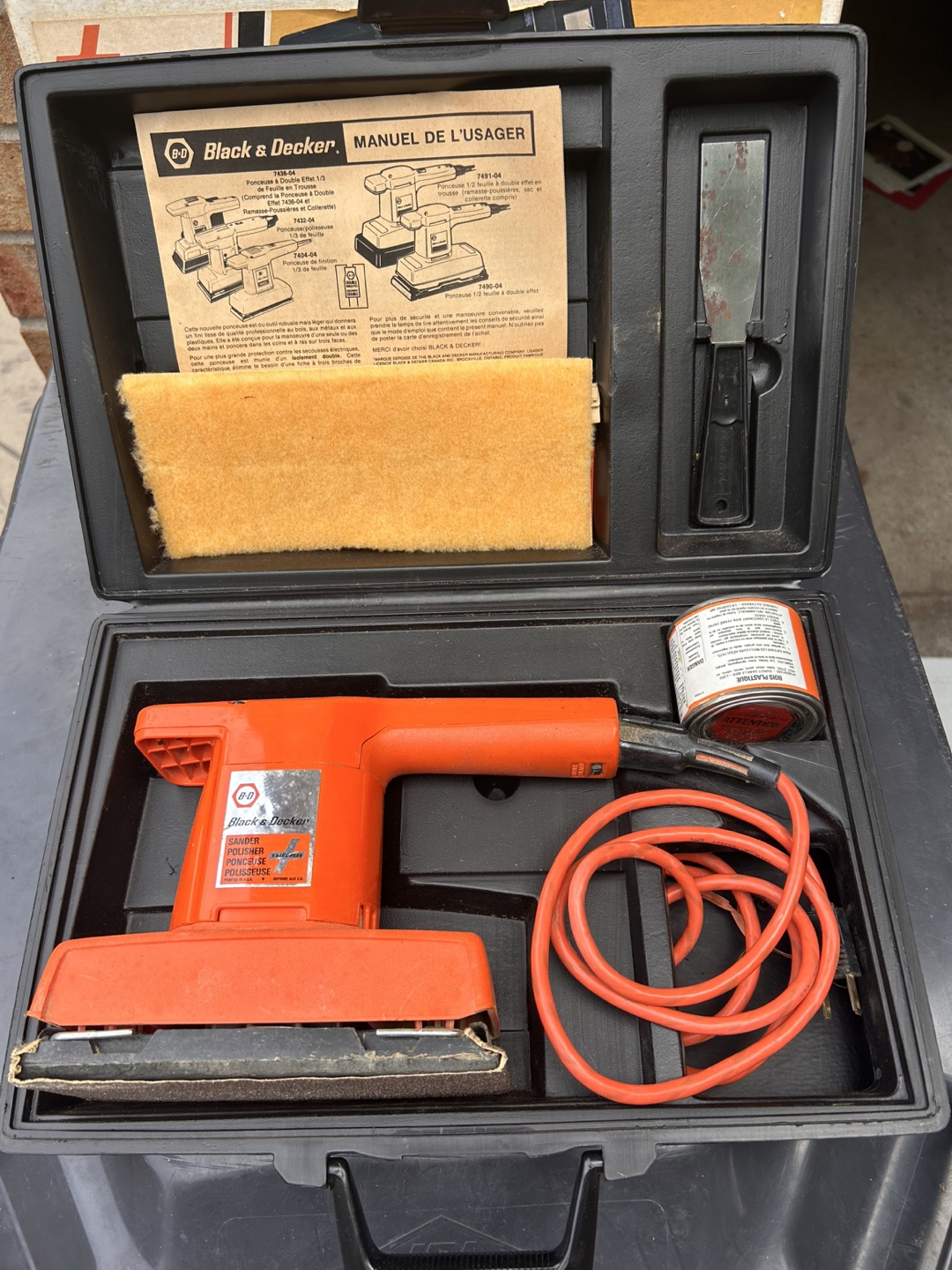 Black & Decker Finishing Sander/Polisher Kit - photo 4