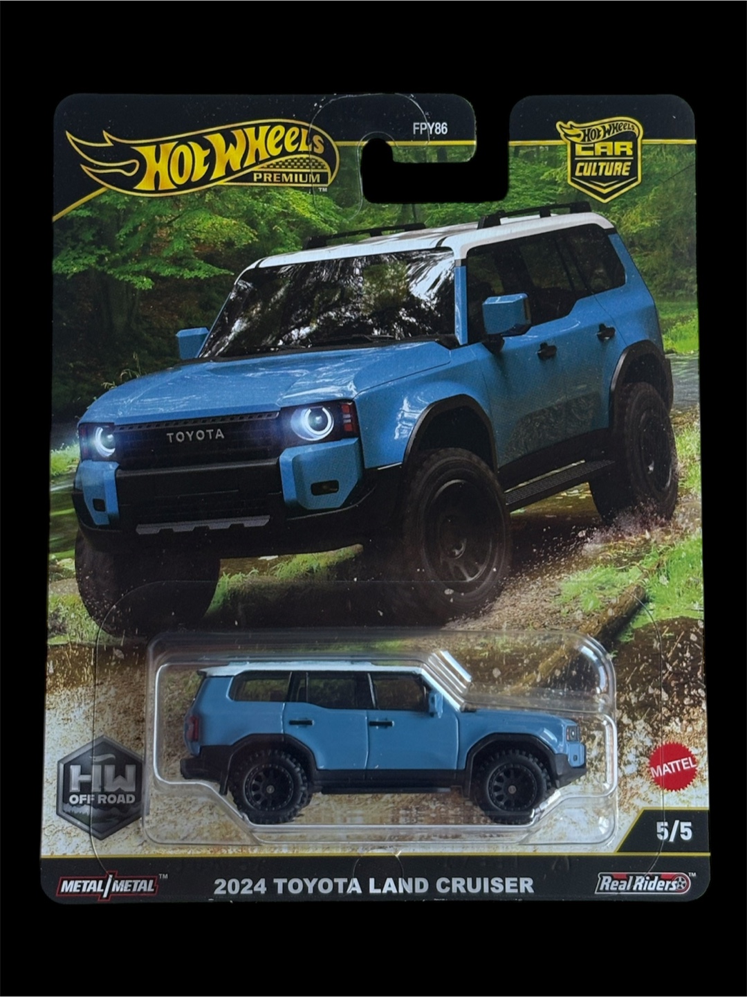 Two Hot Wheels Toyota: 2024 Toyota Land Cruiser & Toyota FJ60