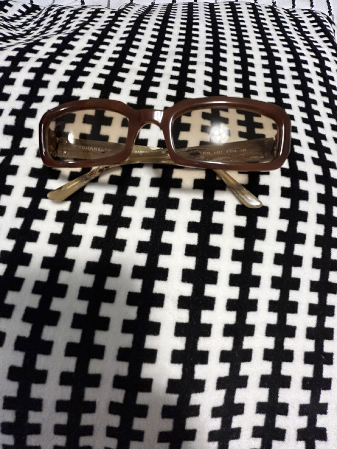 Chanel Brown Eyeglasses
