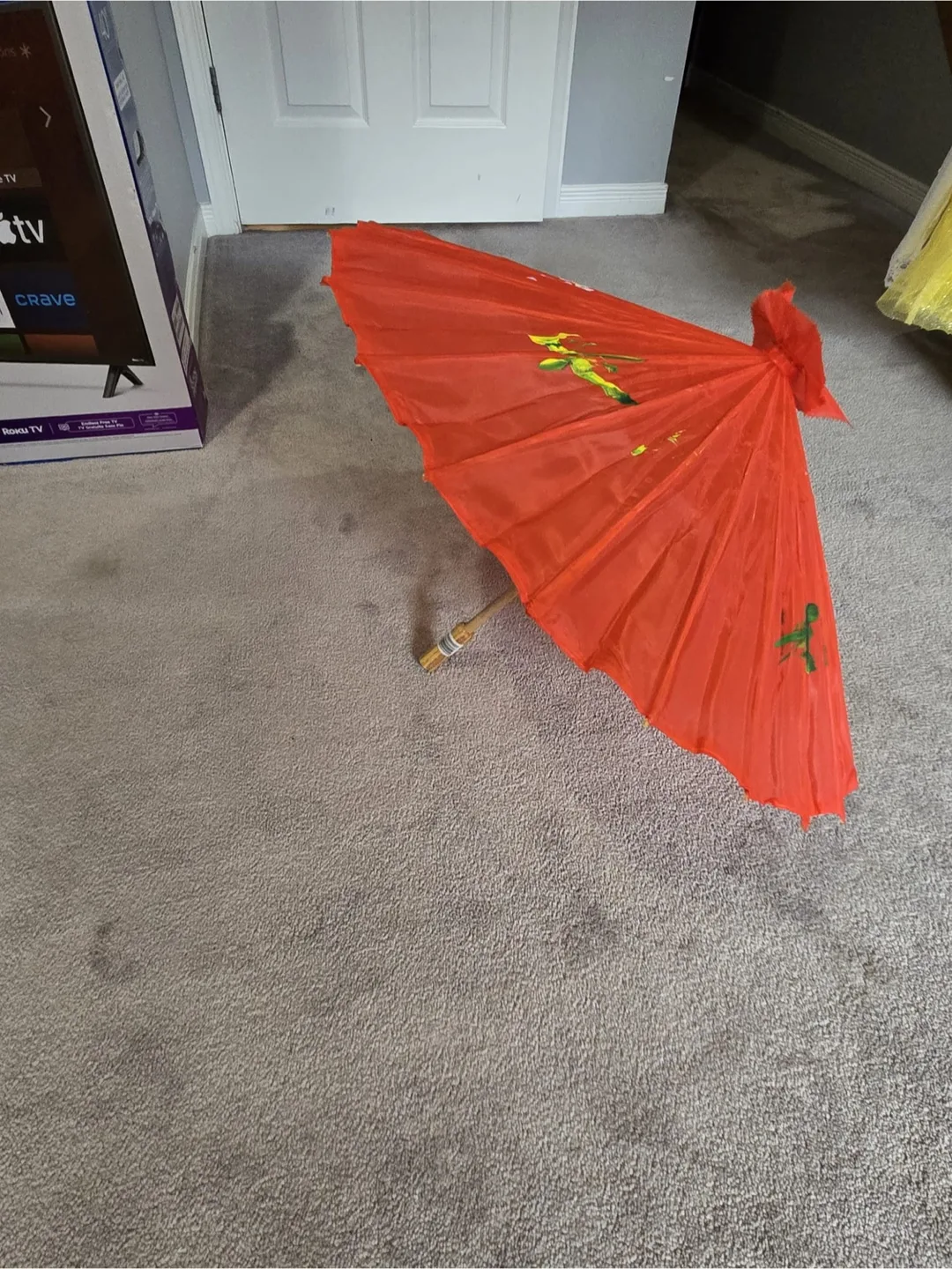 Red Decorative Parasol thumbnail