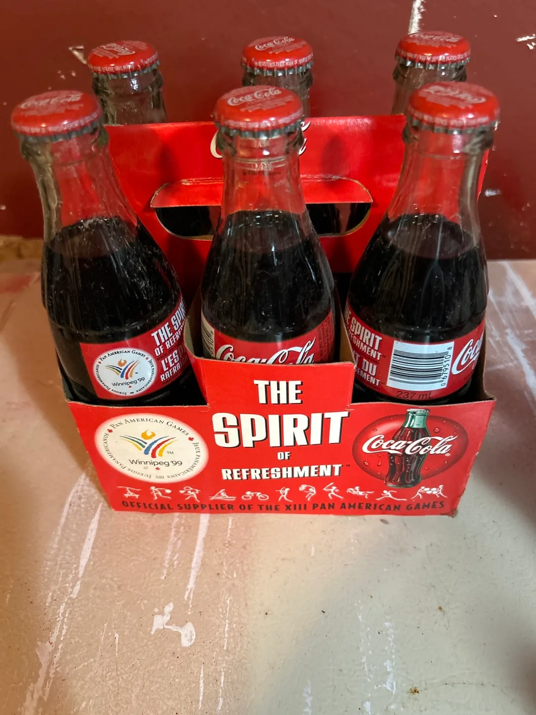 Coca-Cola Winnipeg '99 Pan Am Games Bottles thumbnail