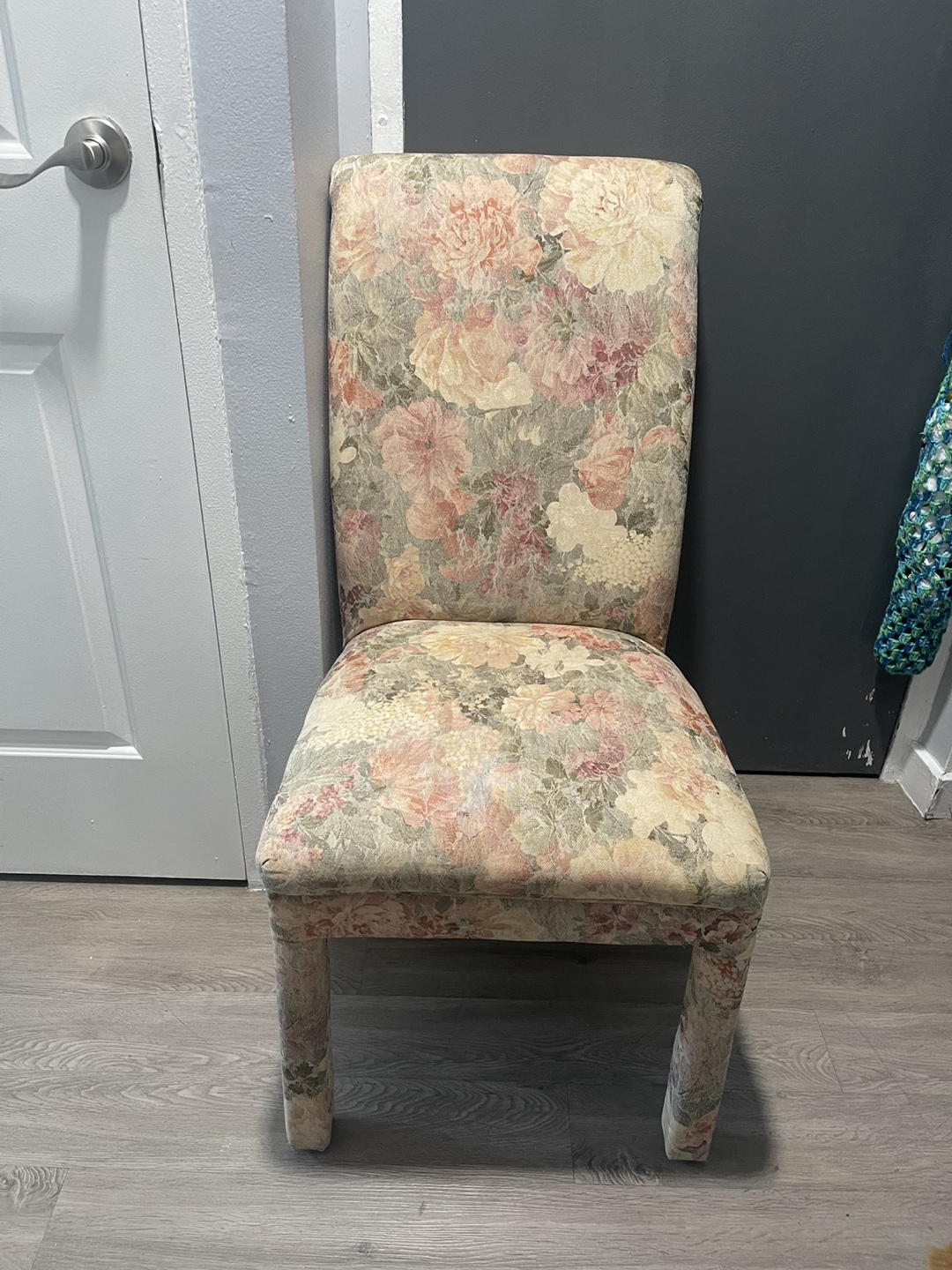 Floral Patterned Dining Chair