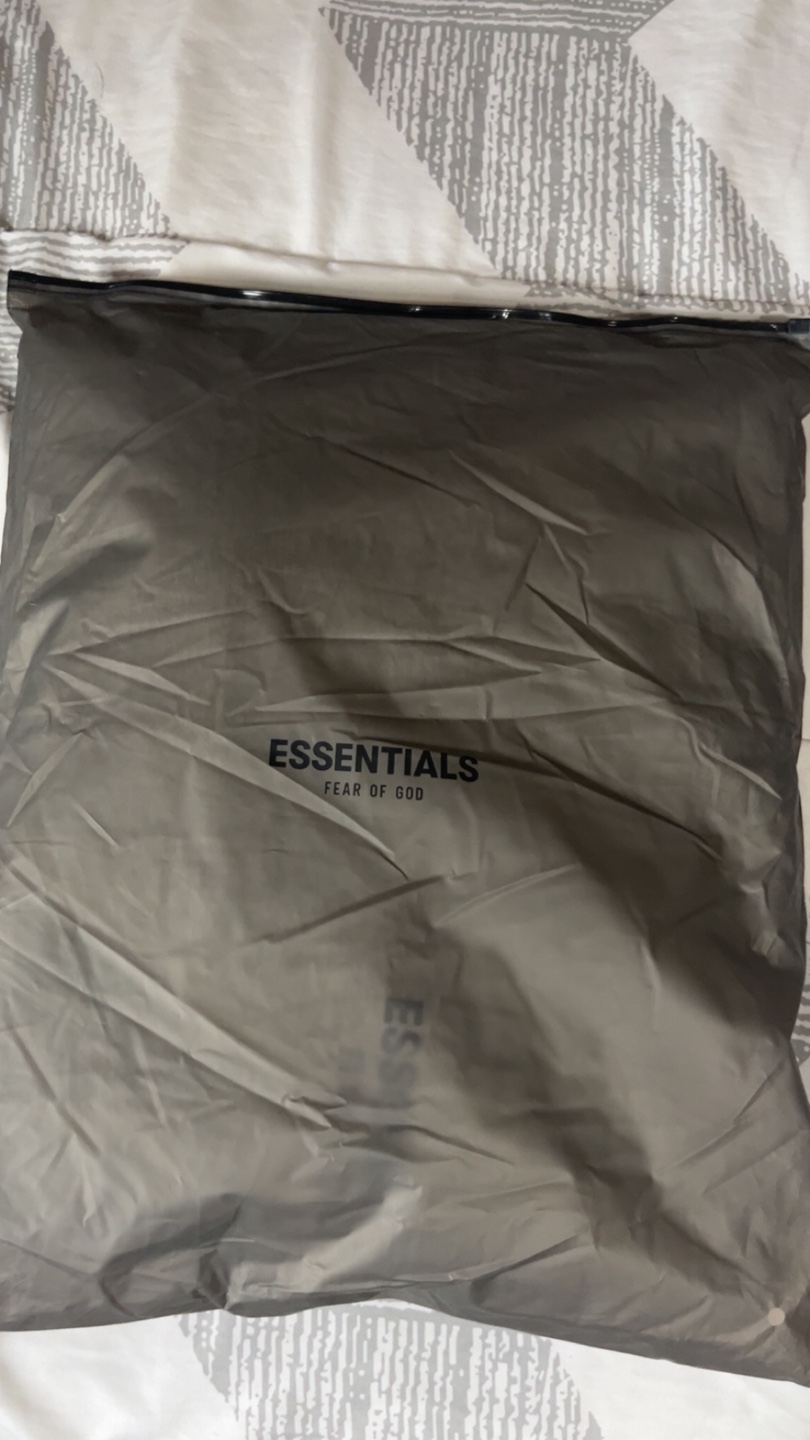 Essentials Fear of God Gray Hoodie - photo 5