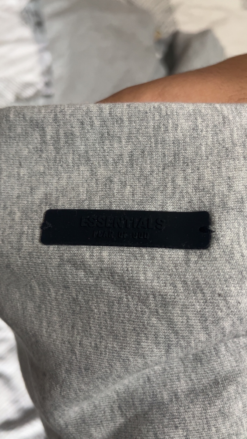 Essentials Fear of God Gray Hoodie - photo 3
