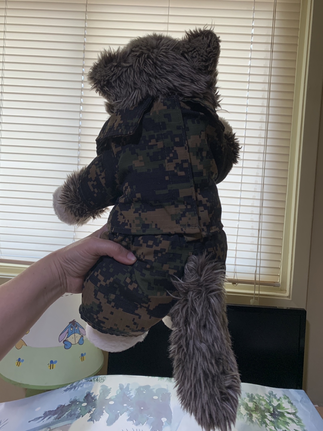 WWF Wolf Plush in Camo Outfit - photo 5