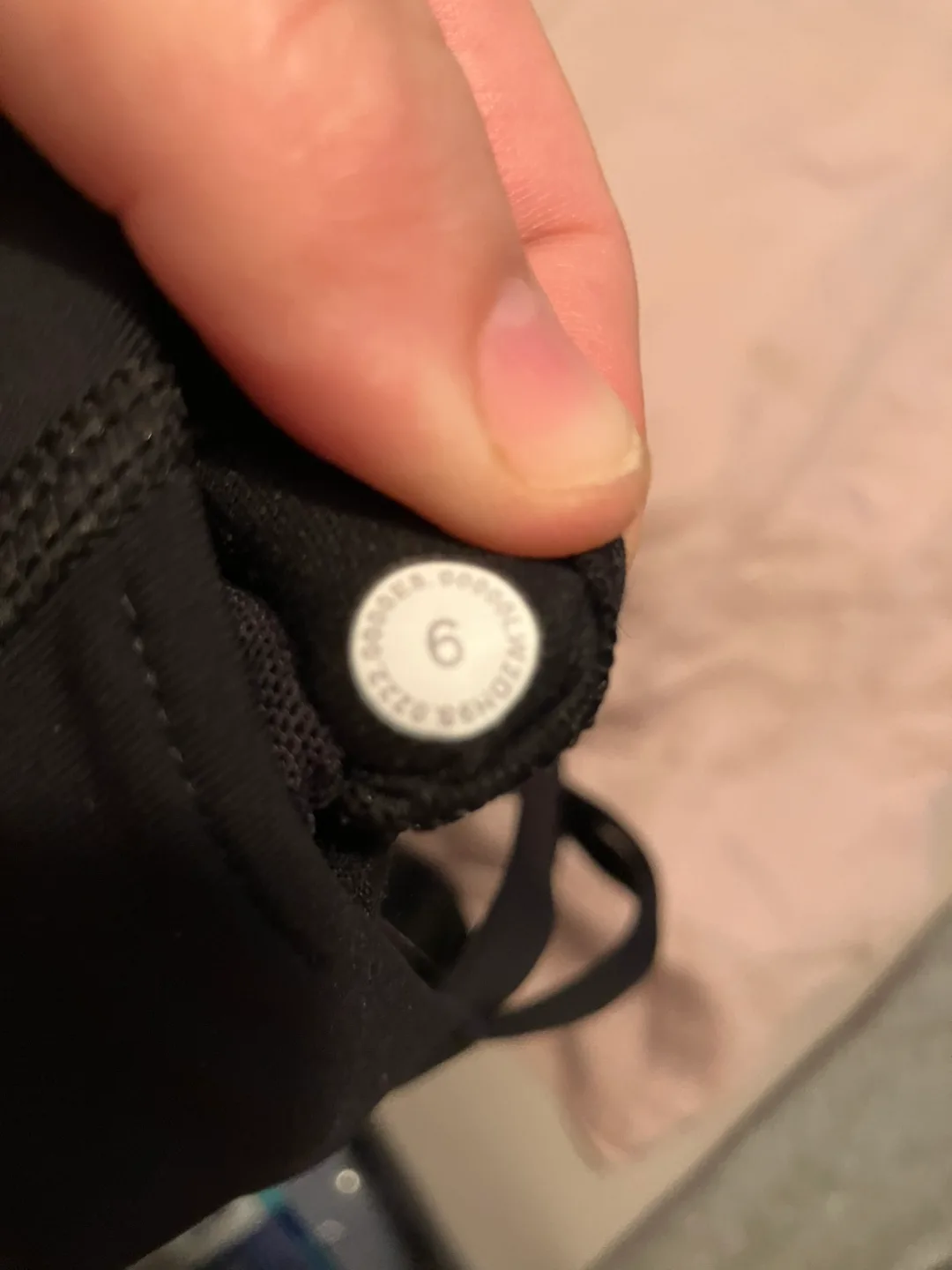 Lululemon Black Sports Bra - Size 6 image indicator(5)