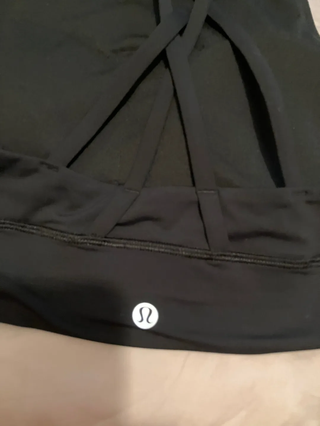 Lululemon Black Sports Bra - Size 6 image indicator(4)
