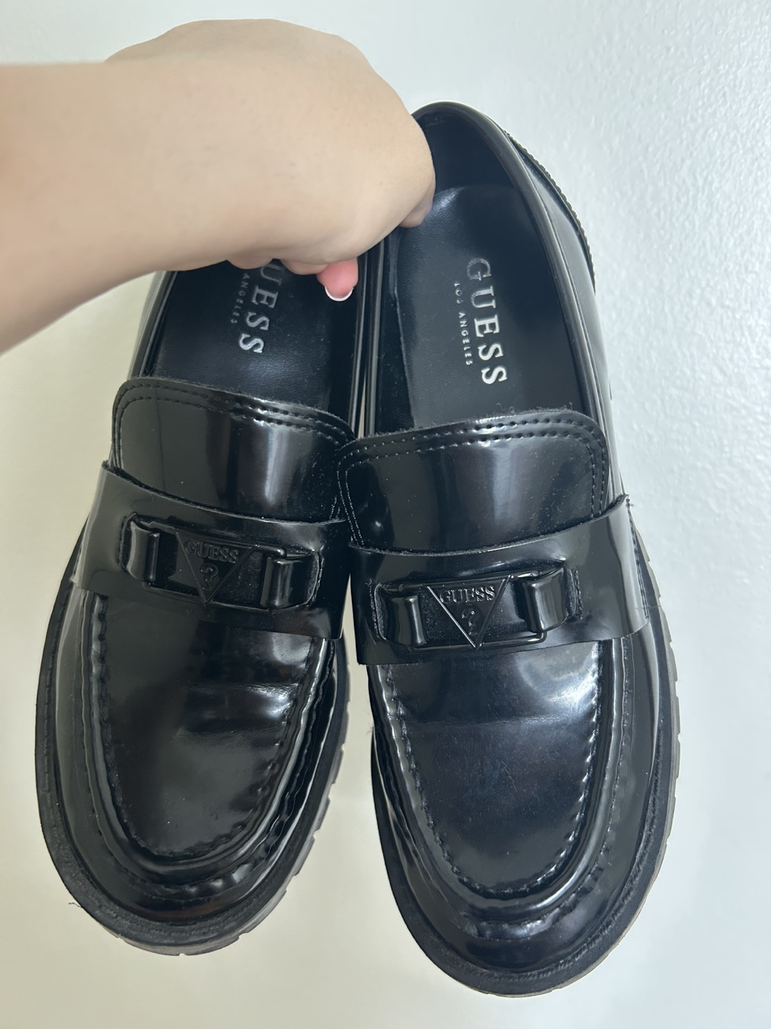 Guess Black Loafers