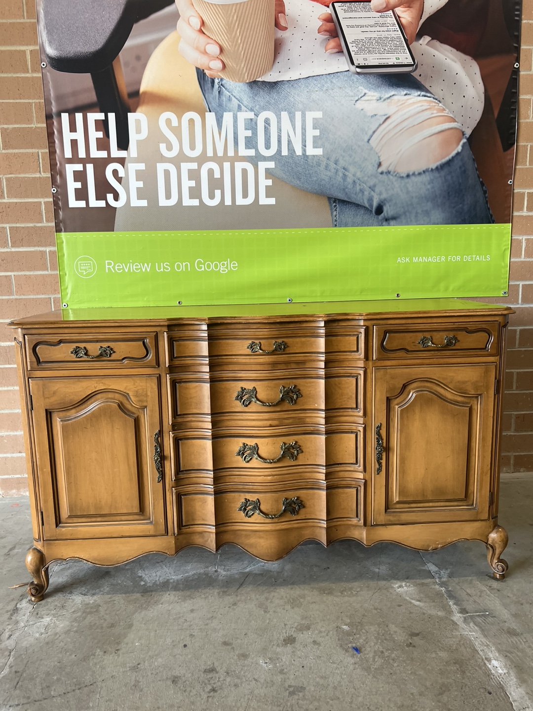 Wooden Sideboard/ Buffett Cabinet