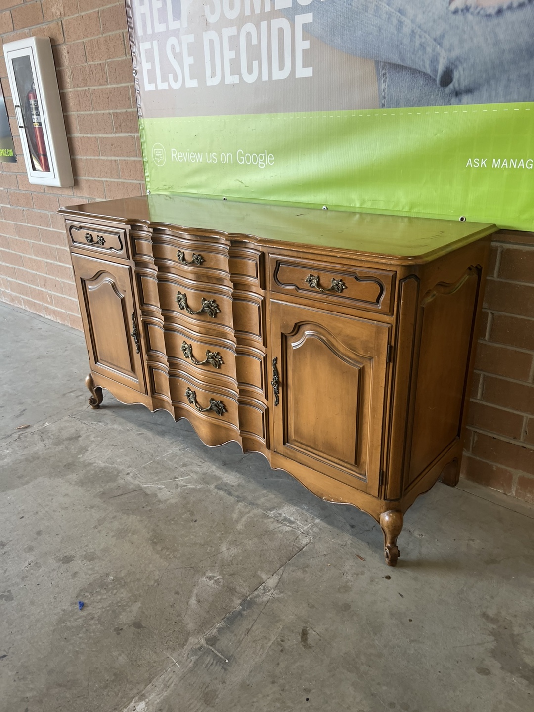 Wooden Sideboard/ Buffett Cabinet - photo 2
