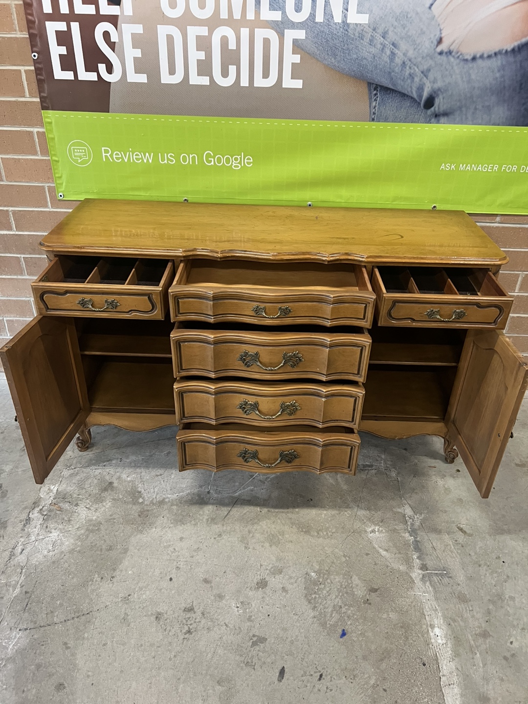 Wooden Sideboard/ Buffett Cabinet - photo 4