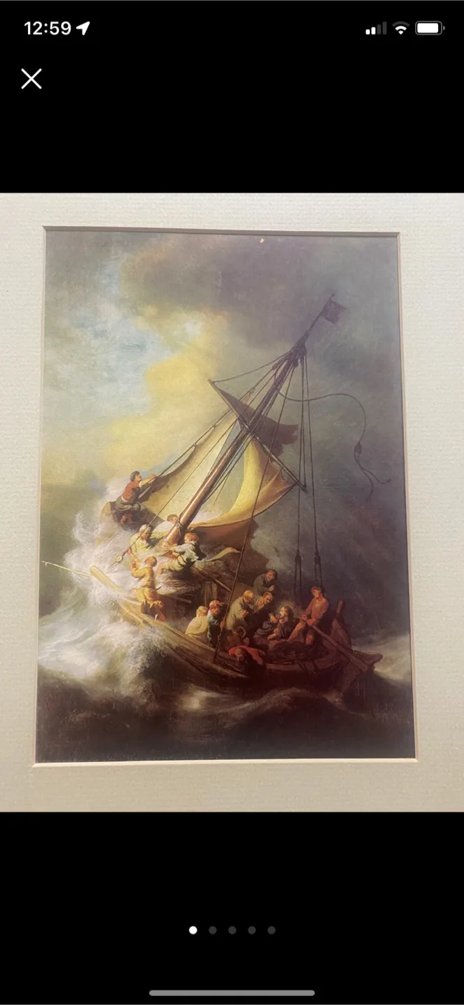The Storm on the Sea of Galilee Print thumbnail