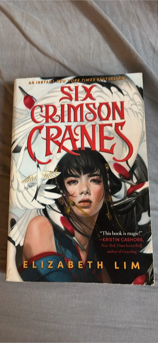 Six Crimson Cranes by Elizabeth Lim thumbnail
