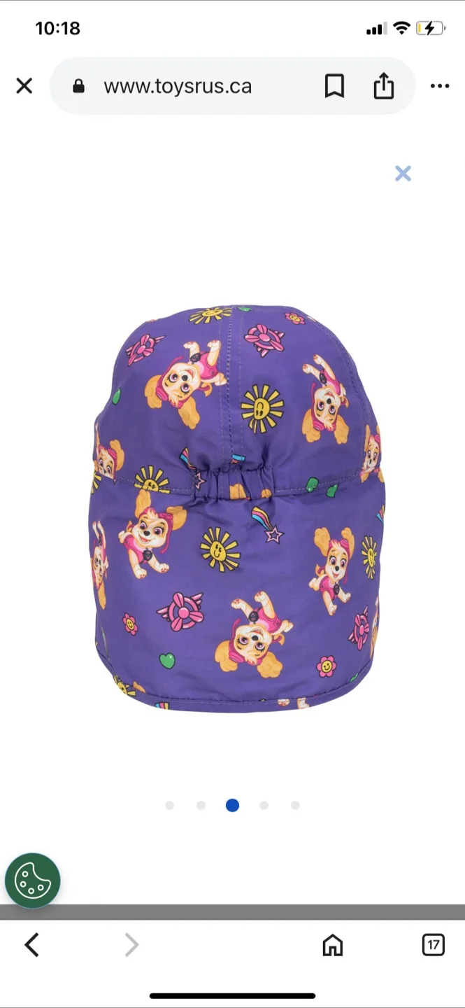 Paw Patrol Skye Purple Sun Hat - New image indicator(5)