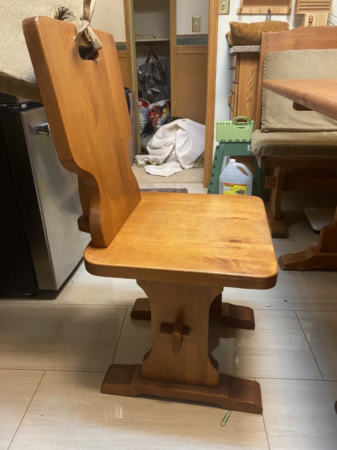 Wooden Dining Nook Set - photo 2