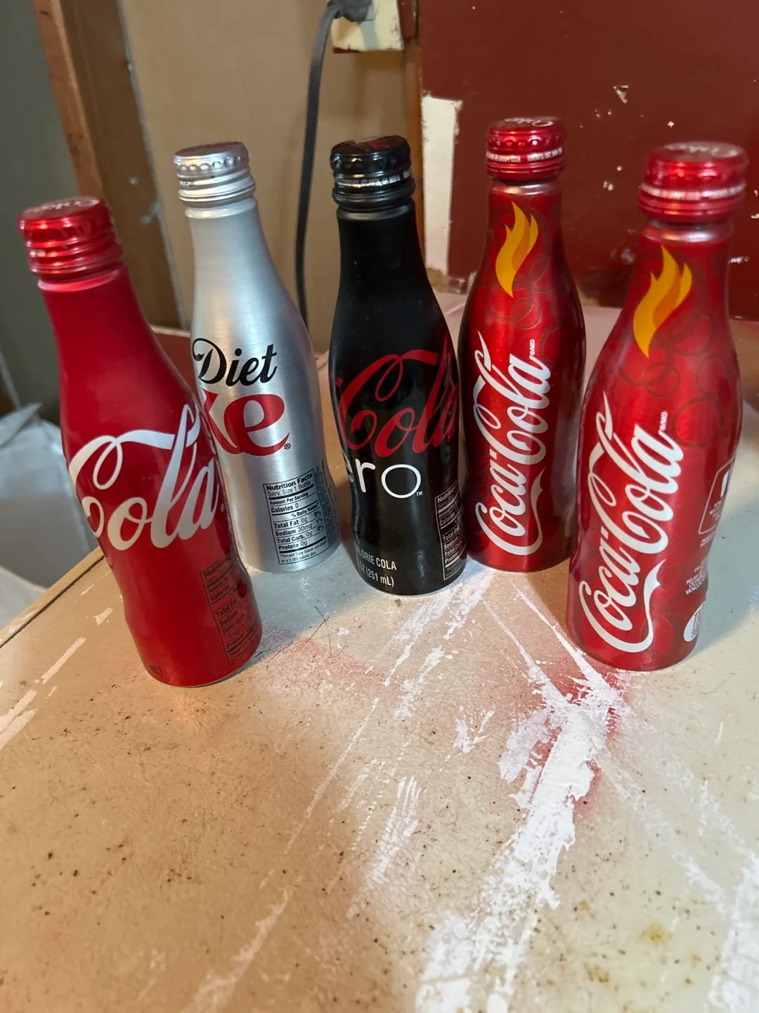 Coca-Cola Mini Aluminum Bottles thumbnail