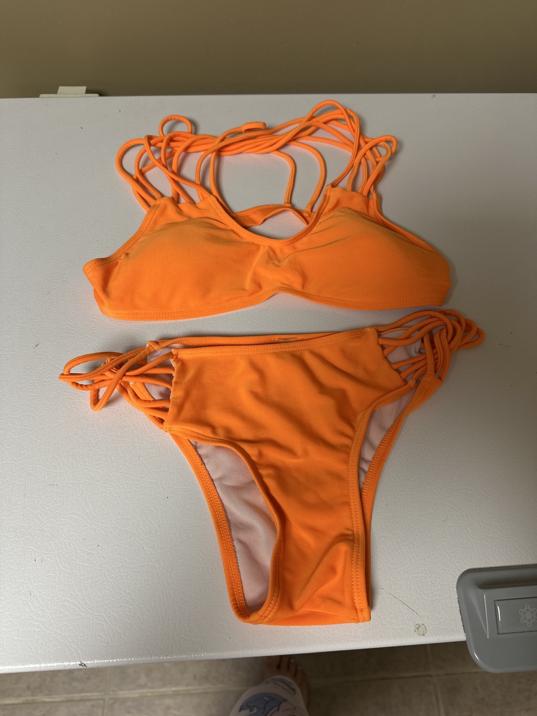 Orange Bikini Set