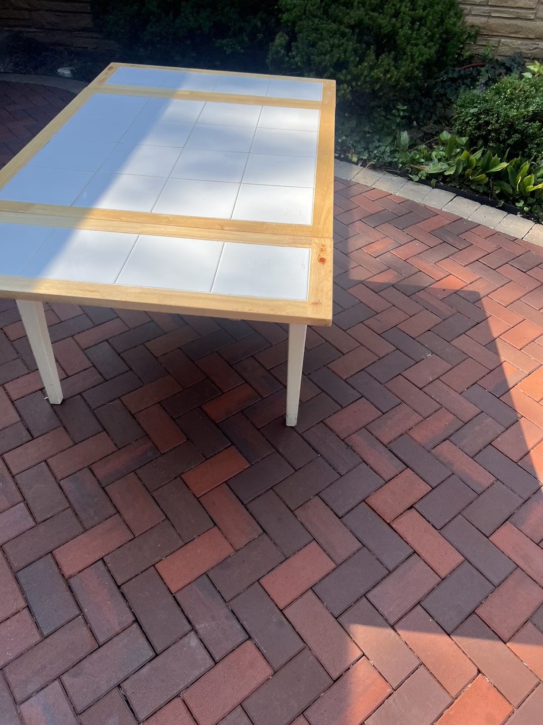 Extendable Tile Top Dining Table - photo 3