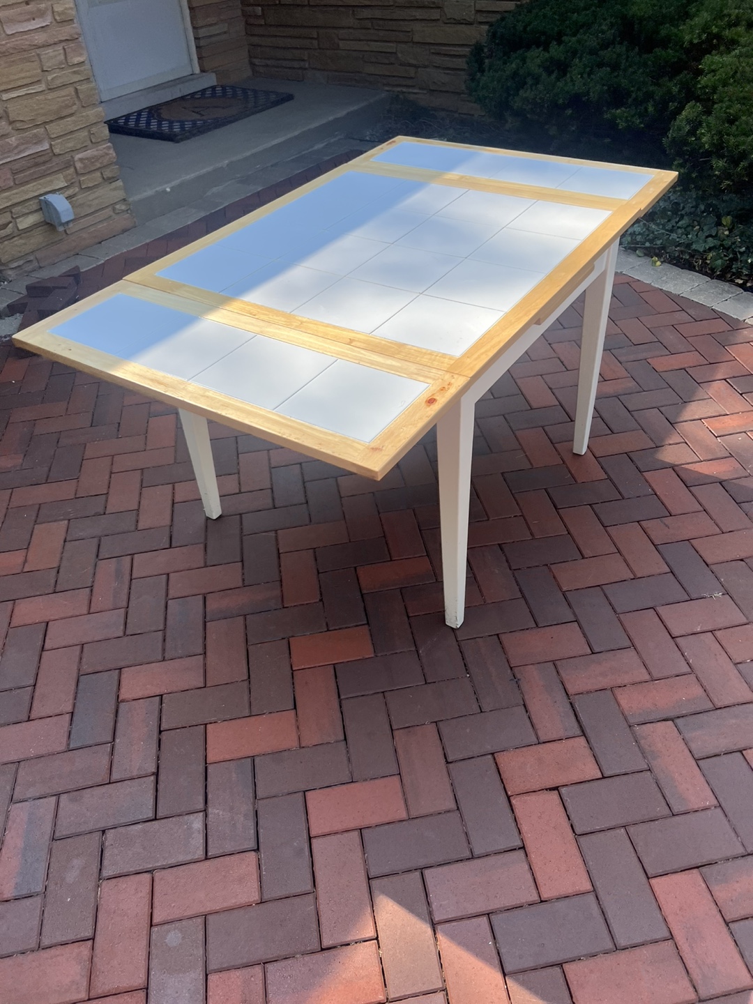 Extendable Tile Top Dining Table - photo 5