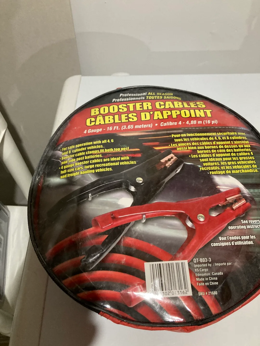 Booster Cables 4 Gauge - 16 Ft. thumbnail