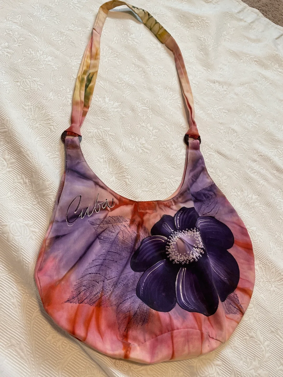 Cuba Tie Dye Shoulder Bag
