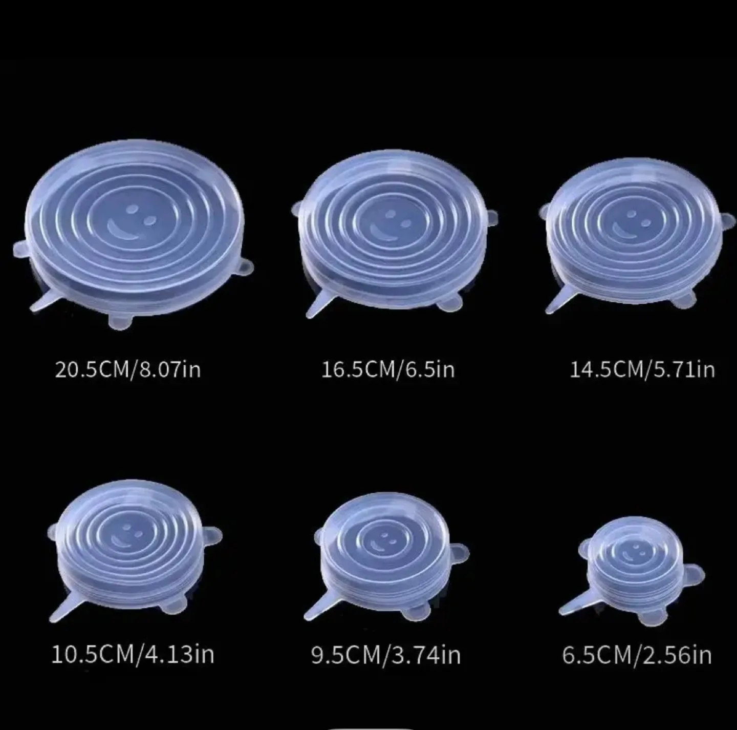 Reusable Silicone Stretch Lids - 6 sizes image indicator(5)