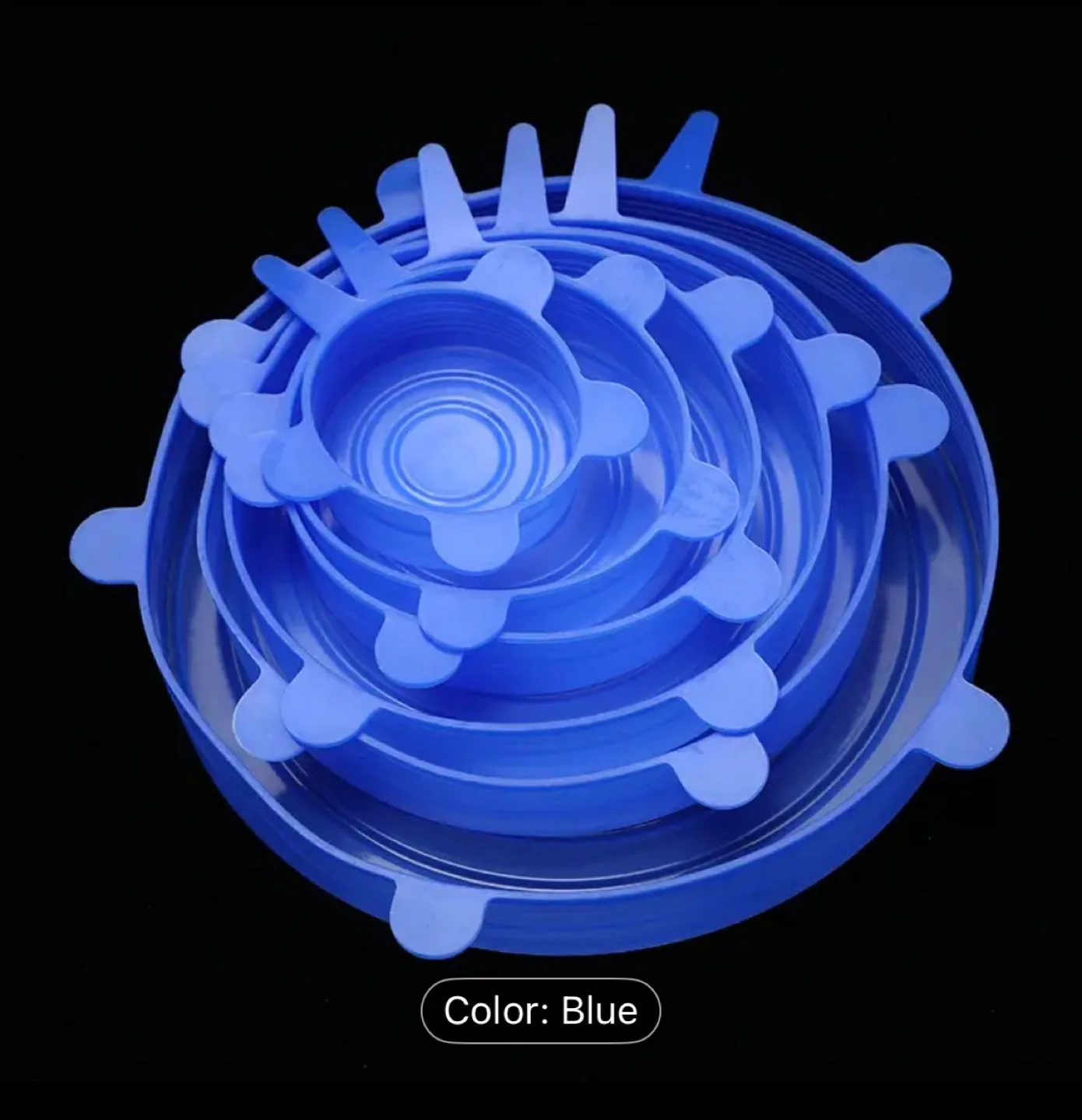 Reusable Silicone Stretch Lids - 6 sizes image indicator(4)