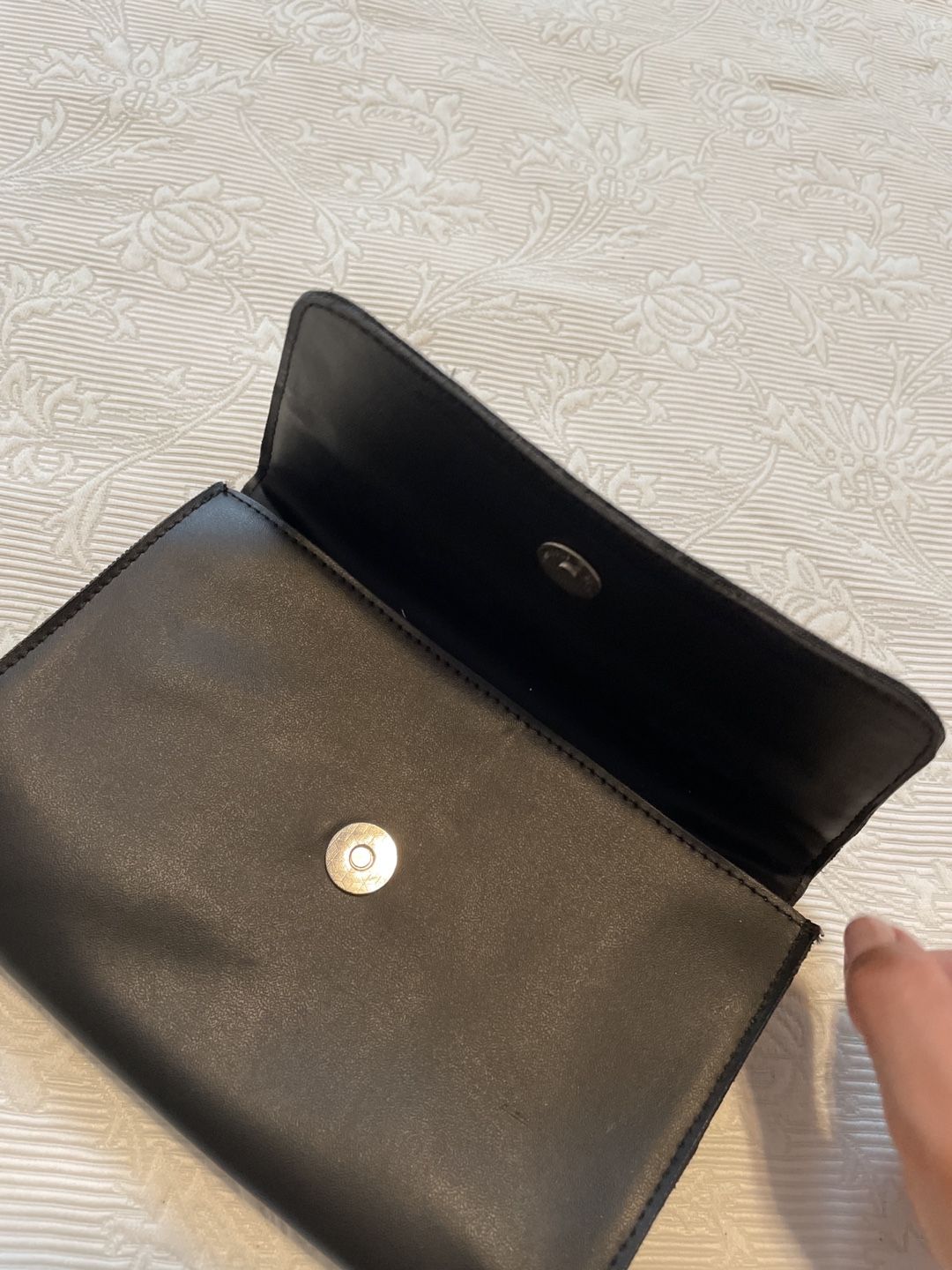 Brighton Black Leather Clutch - photo 3