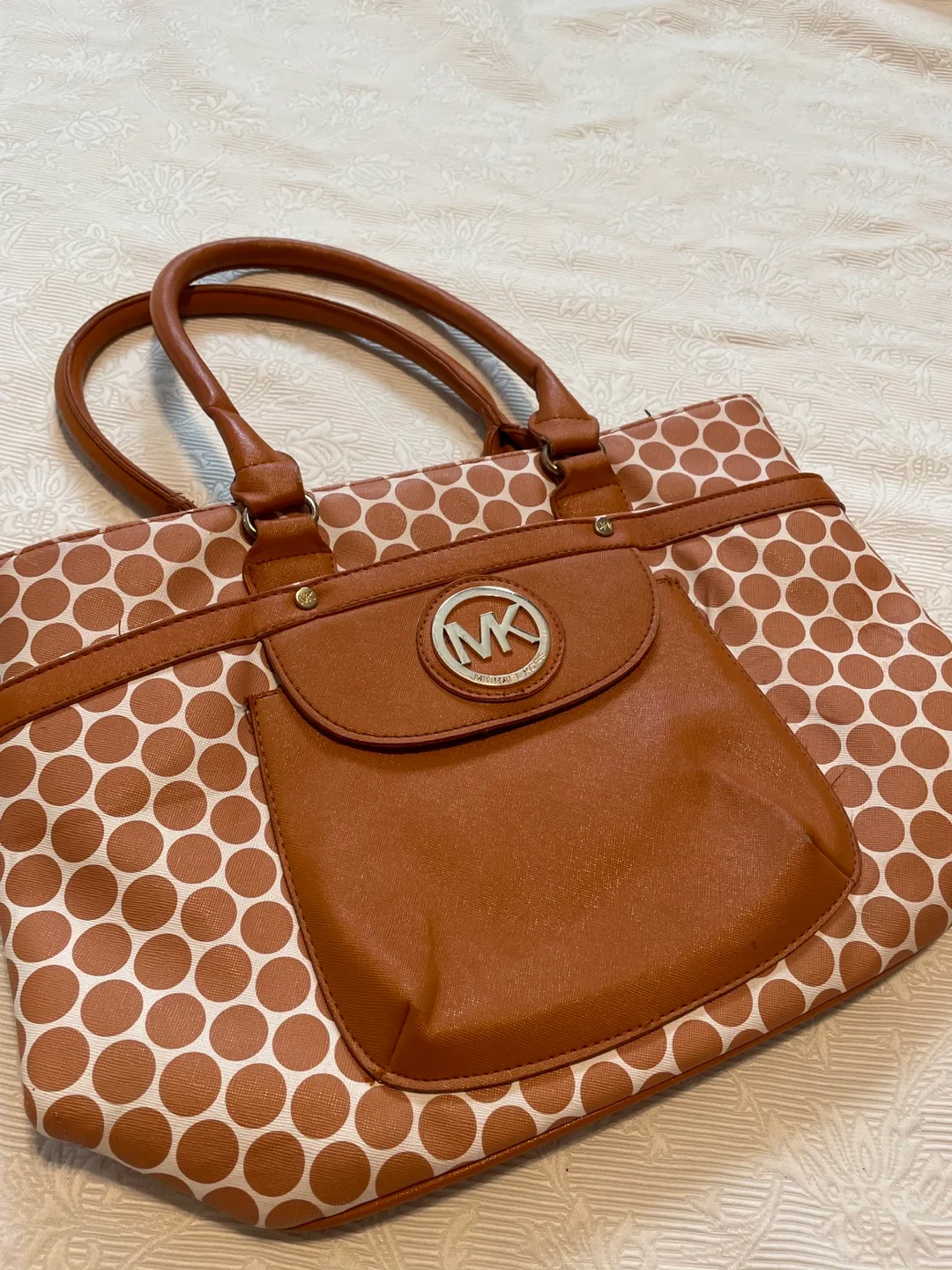 Michael Kors Polka Dot Tote Bag
