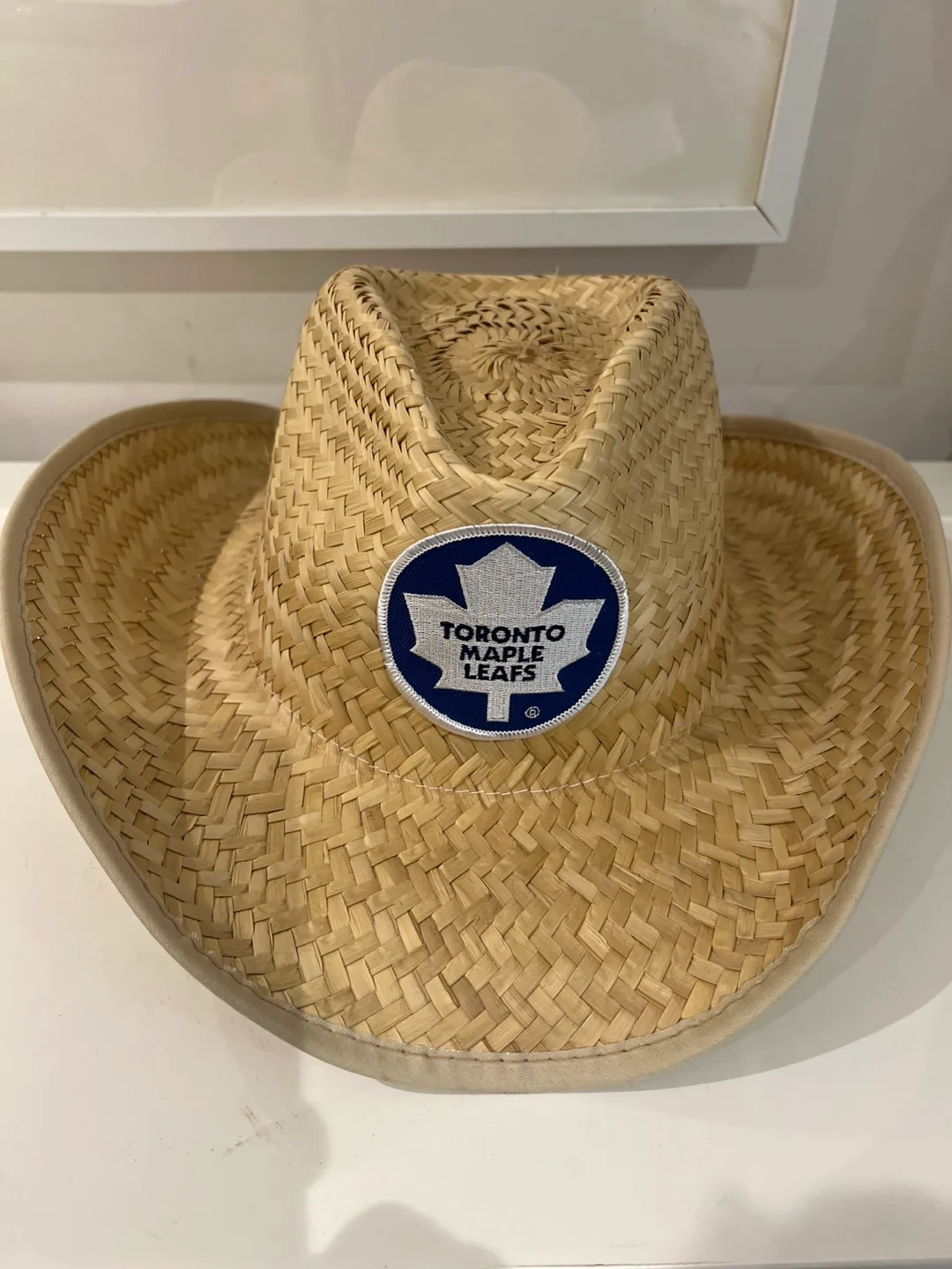 Toronto Maple Leafs Straw Cowboy Hat thumbnail