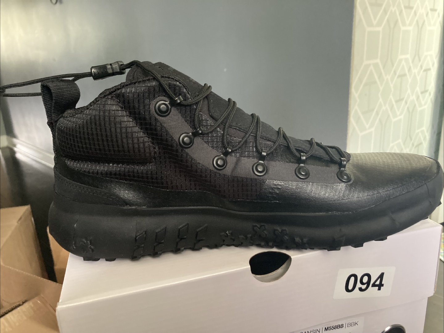 Brandblack Sansin M558BB Black US 9