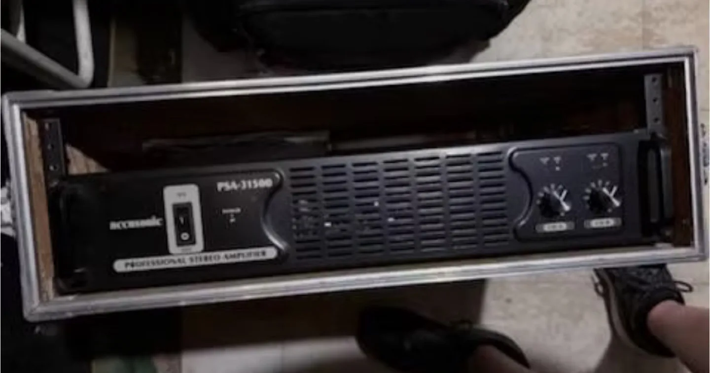 Accusonic PSA-31300 Professional Stereo Amplifier thumbnail