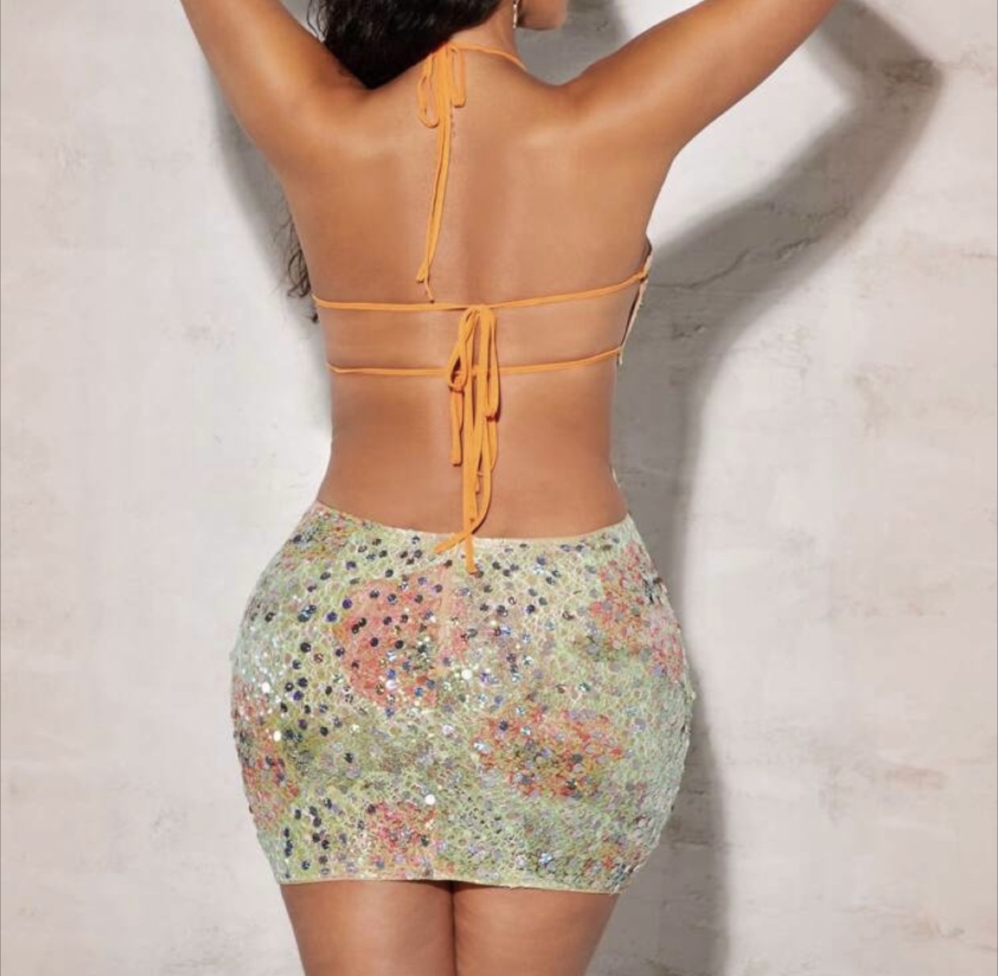 Oh Polly Sequin Mini Dress